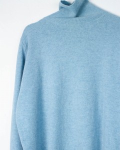niebieski sweterek 100% wełna | onesize