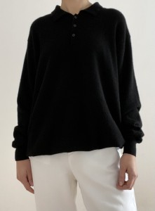 100% kaszmir sweter oversize | onesize