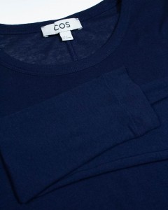 COS longsleeve bawełna | S