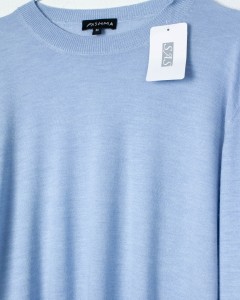 Pashma 100% kaszmir baby blue *nowy | M