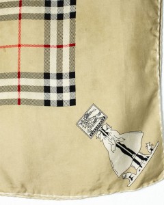 Burberry vintage apaszka | OPIS