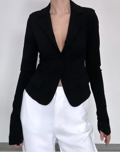Patrizia Pepe marynarka wełna | XS