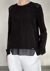 Calvin Klein koszulowa bluzka | M