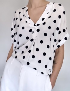 bluzka w groszki |  XL