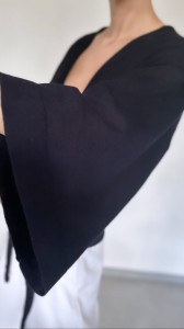 blezer z lnem *nowy | XL