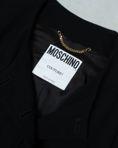 MOSCHINO Couture marynarka wełna | XS  