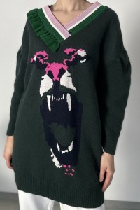 Color Mikibana sweter | M