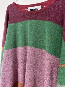 100% merino kolorowy sweter | onesize