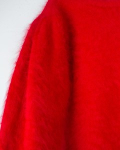 vintage sweter angora / S-L
