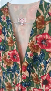 kamizelka w kwiaty vintage | S/M