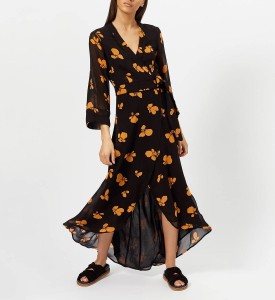 GANNI sukienka maxi | XS
