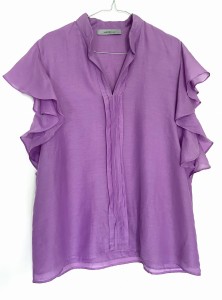 MARELLA jedwab-bawełna koszula | XL