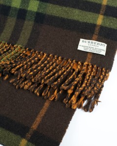 Burberry szalik wełna-kaszmir