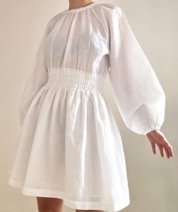 VitaGrace lniana sukienka *nowa | S