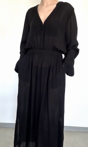 czarna sukienka *nowa | S/M