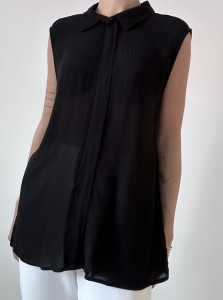 Malene Birger czarna bluzka | XXL