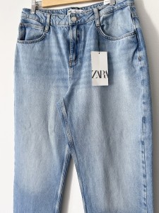 ZARA jeansy relaxed *nowe | L