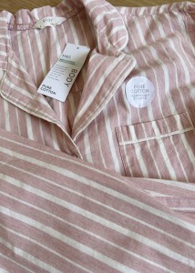 M&S piżama koszula+spodnie *nowa | S