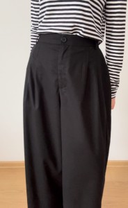 szerokie spodnie wysoki stan *nowe | XL