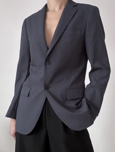 Jil Sander x Uniqlo marynarka wełna | S/XS