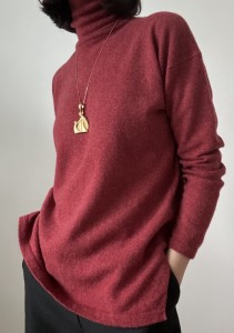 sweter 80% wełna | S
