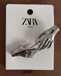 ZARA duża broszka | nowa
