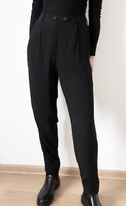 Givenchy vintage czarne spodnie | M  