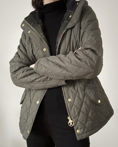 Barbour pikowana kurtka | XL/L
