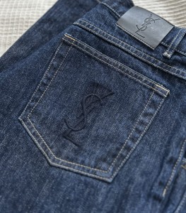 YSL męskie proste jeansy | 36
