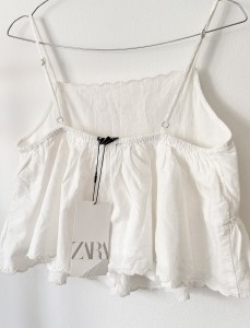 ZARA top bawełna *nowy | XS