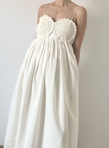 bawełniana sukienka maxi *nowa | XL