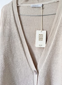 kardigan len-bawełna *nowy | L-XL