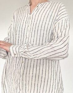 Oysho koszula len-bawełna | L