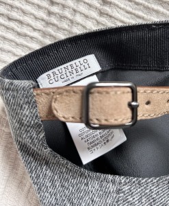 Brunello Cucinelli czapka z daszkiem | S