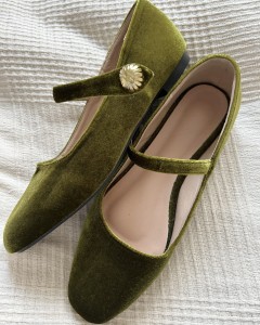 aksamitne Mary Jane | 24 cm *nowe