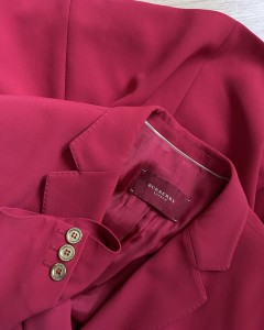 Burberry czerwona marynarka | XL