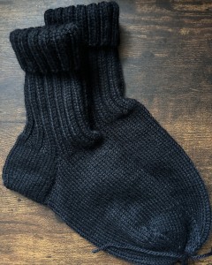 skarpety-bamboszki wełna *nowe |39-40