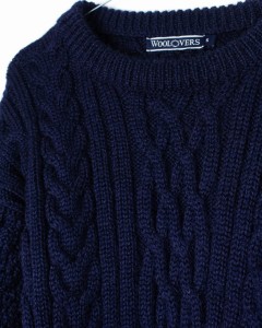 WoolOvers gruby sweter 100% wełna / S