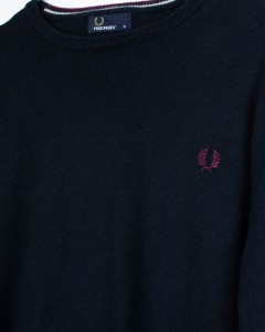 Fred Perry sweter merino-bawełna / M