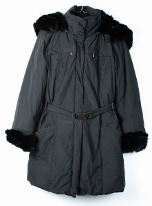 MaxMara  kurtka puch naturalny/futro królika / S-M