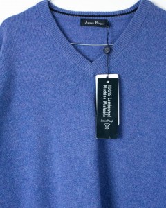 James Pringle 100% wełna / nowy *S-L