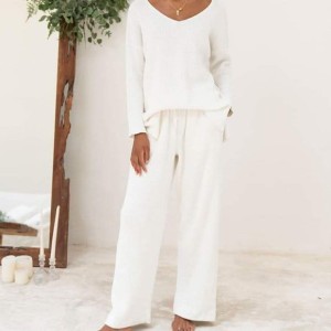 OM & AH komplet bawełna organiczna  *nowy / M-L