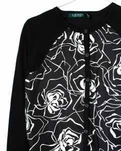 Ralph Lauren kardigan jedwab / XS