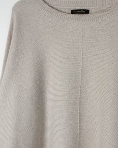 Massimo Dutti sweter oversize wełna-alpaka / S
