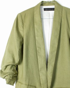 ZARA marynarka 100% len / S