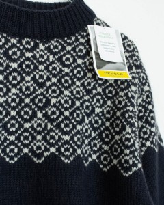 Devold Norway sweter *nowy / S oversize